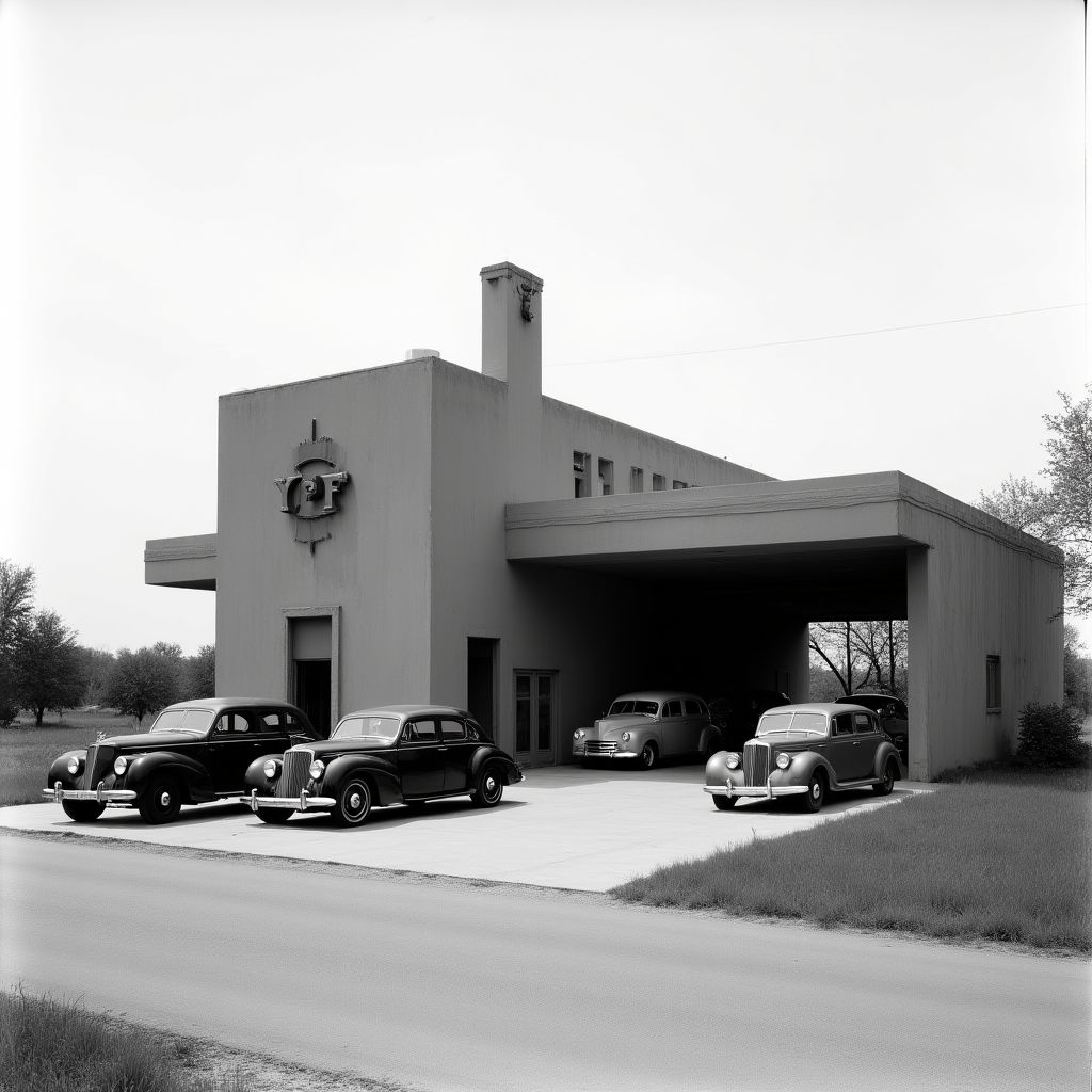 Estación YPF histórica